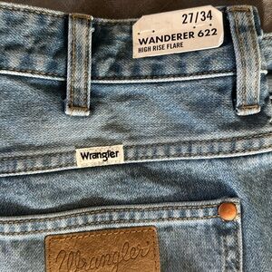 Wander 622 size 27 x 34 Wrangler, high-rise flare jeans